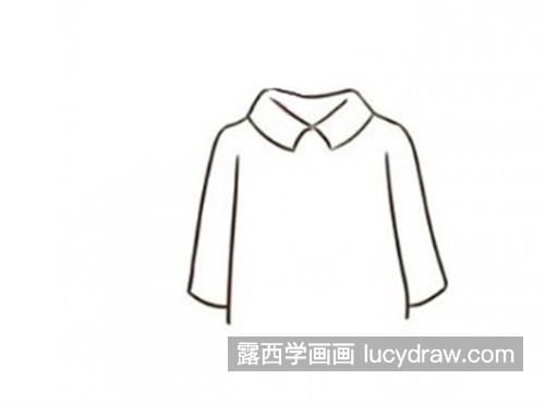 长袖衣服简笔画怎么画 带颜色的衣服简笔画绘制教程