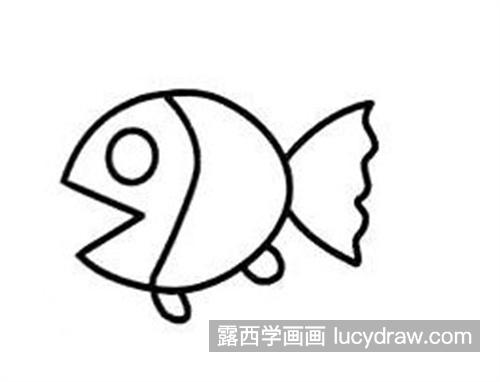自由自在的小金鱼怎么画 彩色的好看小金鱼绘制教程