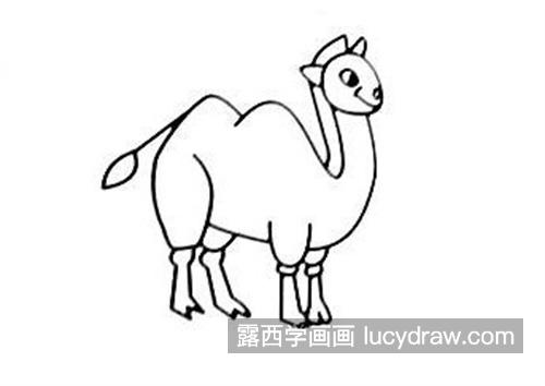 好看又简单的骆驼简笔画怎么画 带颜色的骆驼绘制教程