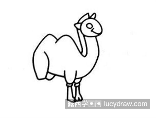 好看又简单的骆驼简笔画怎么画 带颜色的骆驼绘制教程