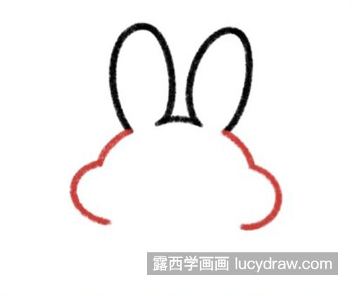 可爱的小白兔简笔画绘制教程 好看又漂亮的小白兔怎么画可爱