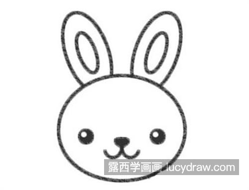 呆萌有趣的小兔子简笔画绘制教程 可爱的小兔子简笔画怎么画