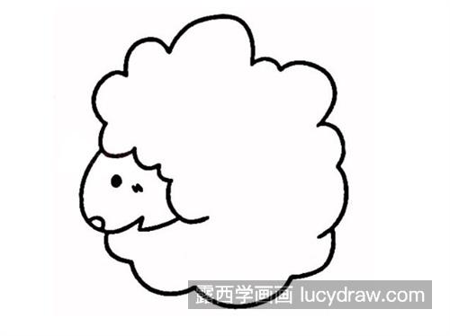 胖胖的绵羊怎么画 好看的绵羊简笔画带步骤