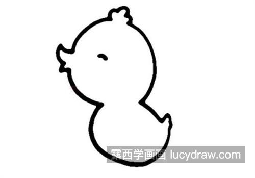 可爱又漂亮的小鸡简笔画怎么画 好看的小鸡绘制教程
