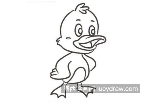 萌萌的小鸭子怎么画带颜色 带步骤的小鸭子绘制教程