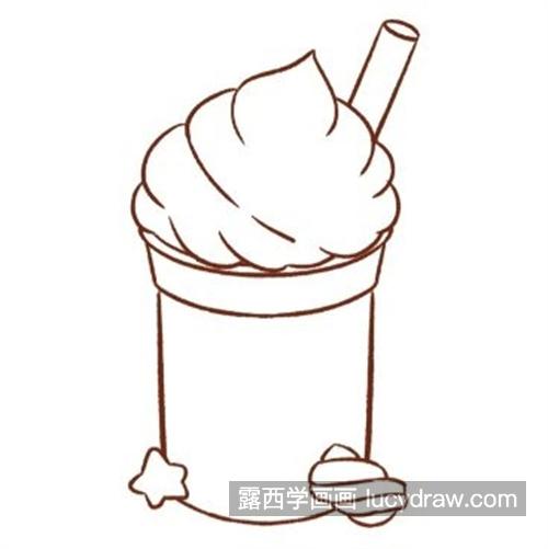 超好看的彩色冰淇淋绘制教程 简单的冰淇淋怎么画好看