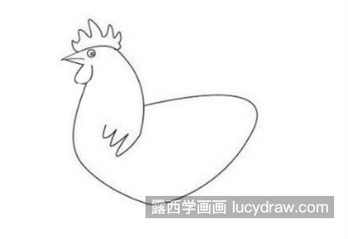 好看漂亮的简单大公鸡简笔画怎么画 雄赳赳的大公鸡绘制教程