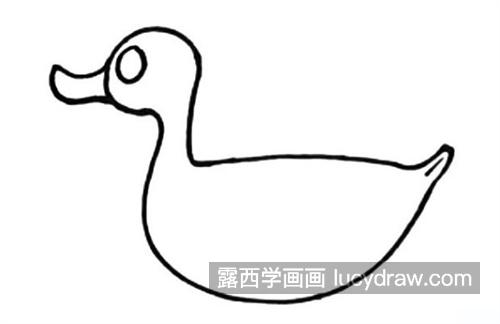 好看的鸭子简笔画怎么画好看 彩色的鸭子绘制教程带图