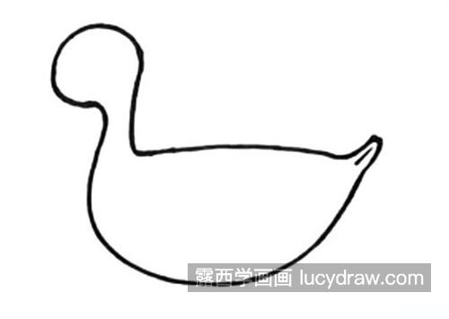 好看的鸭子简笔画怎么画好看 彩色的鸭子绘制教程带图