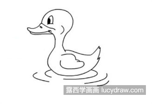 彩色的可爱小鸭子怎么画 小鸭子简笔画怎么画可爱