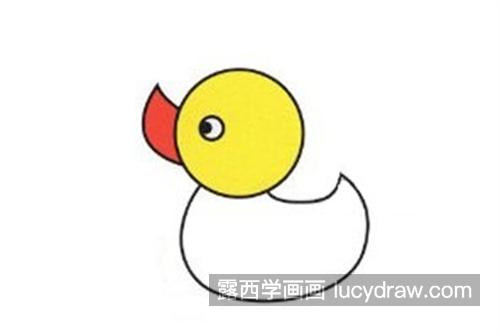 可爱的小黄鸭怎么画好看 简单又漂亮的小黄鸭绘制教程