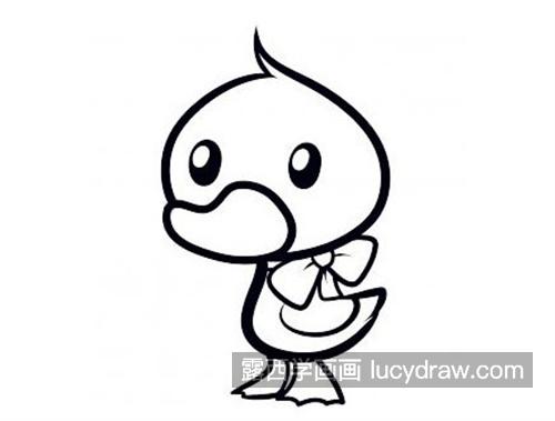 可爱又很漂亮的小鸭子怎么画 简单的小鸭子绘制教程