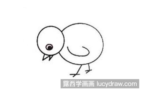 简单又可爱的小鸡简笔画绘制教程 适合小孩子学习的小鸡简笔画怎么画