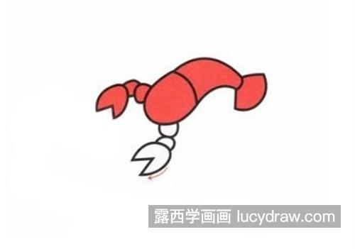好看的红色大虾简笔画怎么画 简单的大红虾绘制教程