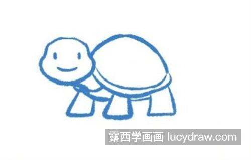 彩色又好看的小乌龟简笔画怎么画 简单的小乌龟绘制教程
