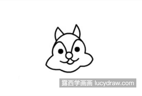 可爱超萌的小松鼠简笔画怎么画 简单的小松鼠绘制教程