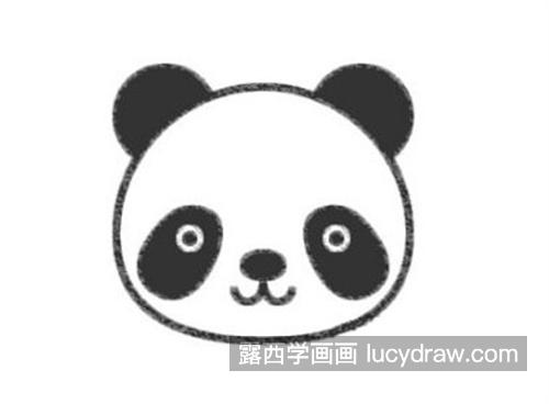 呆萌的大熊猫简笔画怎么画 彩色的大熊猫绘制教程