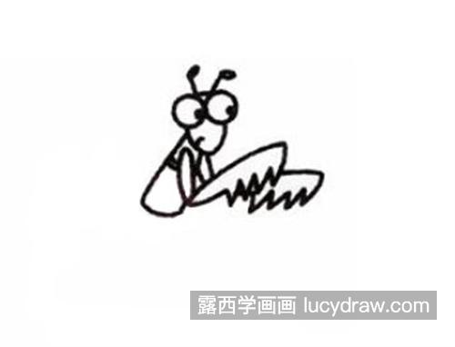 帅气的螳螂简笔画怎么画 好看的螳螂绘制教程