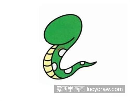 简单又可爱的小蛇简笔画怎么画 简单的小蛇绘制教程