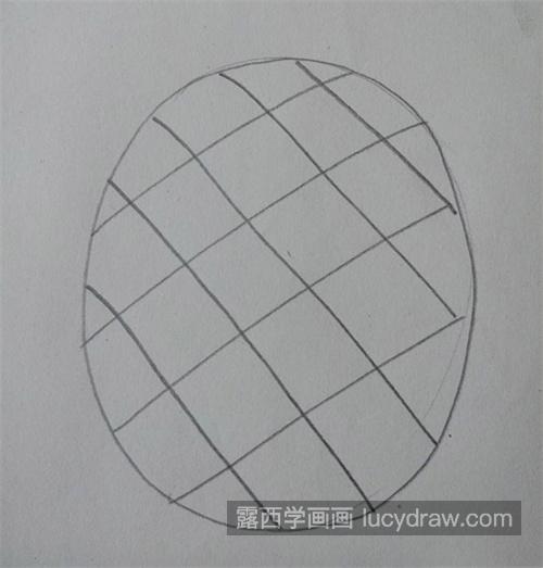 好看简单的大菠萝简笔画怎么画 简单的大菠萝绘制教程