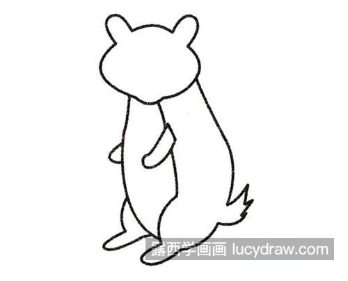 简单的獾简笔画怎么画 好看的獾简笔画绘制教程带步骤