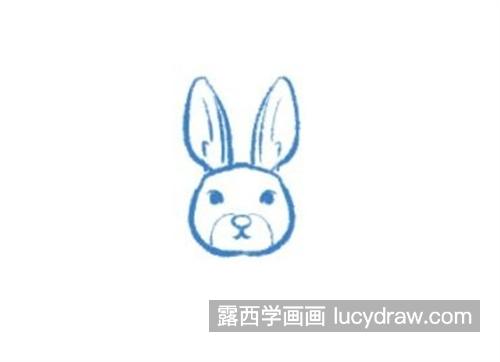 活泼可爱的小兔子怎么画 彩色的小兔子怎么画简单