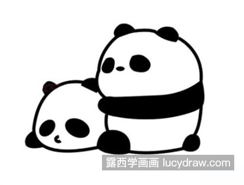 呆萌好看的大熊猫怎么画 简单可爱的大熊猫绘制教程