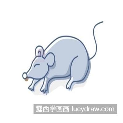 可爱的小老鼠绘制教程 漂亮的小老鼠怎么画简单