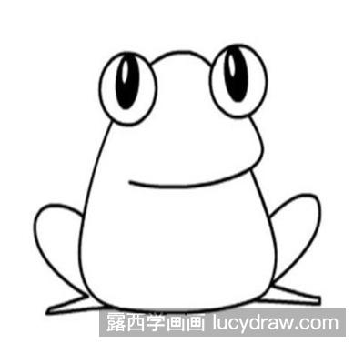 可爱卡通的小青蛙怎么画 好看的漂亮小青蛙绘制教程