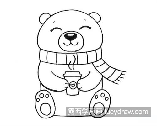 超简单的小熊简笔画怎么画 好看的小熊绘制教程