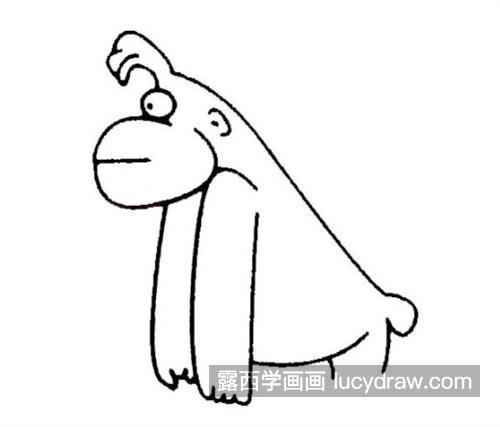 卡通的大猩猩简笔画怎么画 简单的大猩猩绘制教程