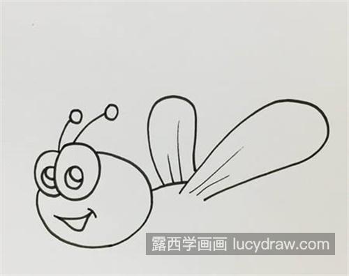 简单又漂亮蜜蜂简笔画怎么画 幼儿彩色小蜜蜂简笔画带步骤