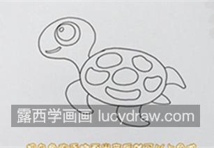 最简单的乌龟简笔画怎么画 简单又可爱乌龟简笔画图片大全大图