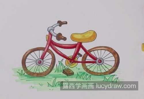 最简单自行车简笔画带步骤画法 简单又漂亮自行车简笔画教程