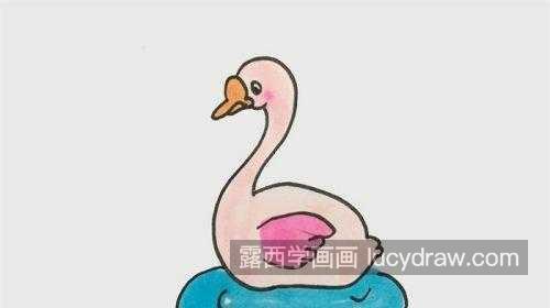 简单又漂亮天鹅简笔画怎么画 漂亮的天鹅简笔画儿童画教程