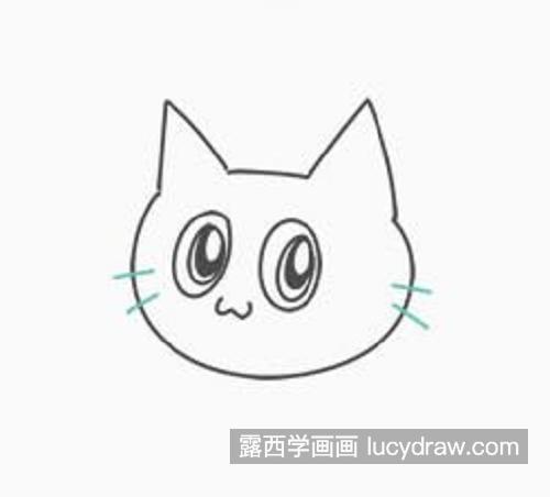 可爱卡通猫咪简笔画图片大全 q版可爱手绘猫咪简笔画教学