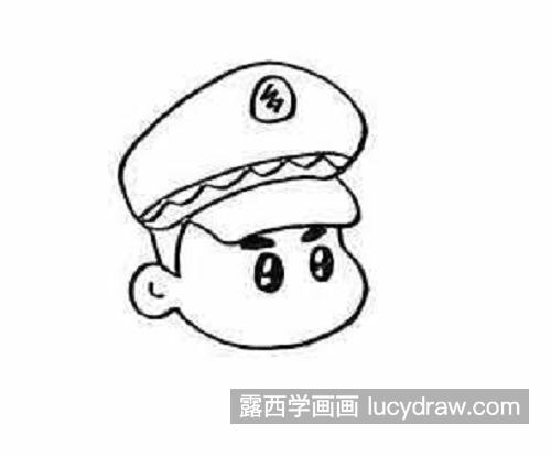 简单又好看涂色警察简笔画带步骤画法 卡通版警察简笔画图片大全