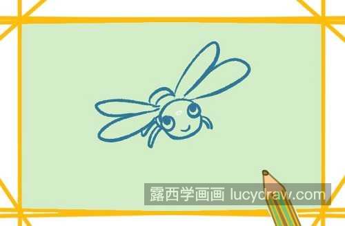 又漂亮又美丽蜻蜓简笔画怎么画 简单又漂亮带颜色蜻蜓简笔画教学