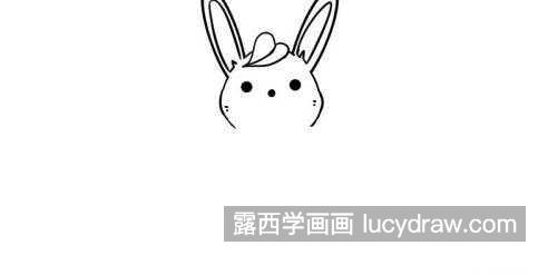 好看又简单小兔子吃西瓜简笔画怎么画 幼儿简单小兔吃西瓜简笔画教学