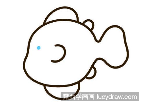 可爱彩色小鱼简笔画带步骤教学 简单又可爱小鱼简笔画画法教程