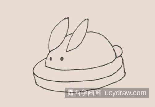 可爱卡通兔子简笔画带步骤画法 简单可爱兔子简笔画一步一步教学