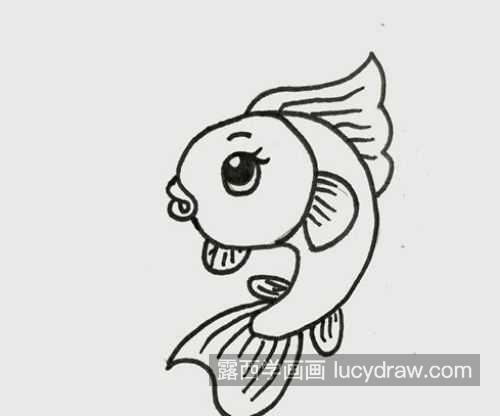 简单又可爱小鱼简笔画怎么画 可爱彩色小鱼简笔画教程