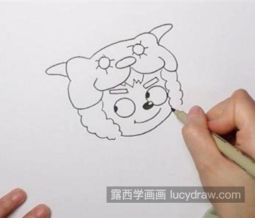 又简单又漂亮沸羊羊的简笔画怎么画 好看又简单沸羊羊的简笔画教学