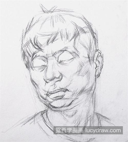 干货教你素描头像如何起形 素描人物头像如何准确起形