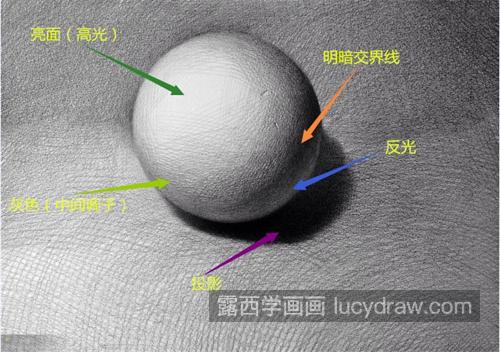 非常详细素描画圆最全步骤 超强干货素描静物几何形体球体训练