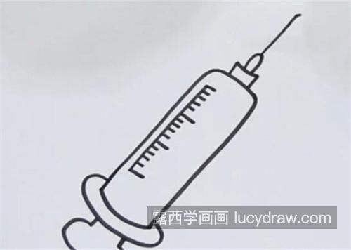 好看彩色打针的简笔画怎么画 简单带颜色打针的简笔画教程