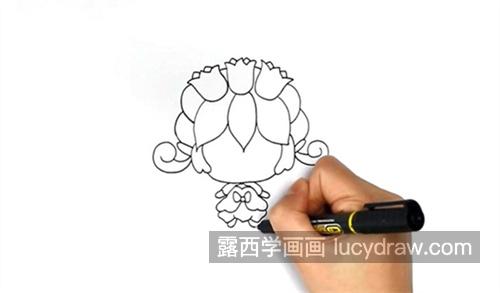 可爱又漂亮铃兰花精灵简笔画画法 好看又简单铃兰花精灵简笔画怎么画