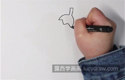 彩色版茄子的简笔画怎么画 最简单的茄子简笔画一步一步画法