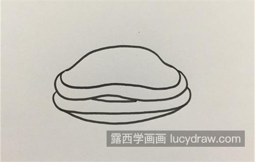 卡通铜锣烧简笔画图片大全 彩色铜锣烧简笔画带步骤教学