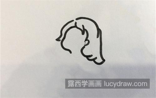 漂亮可爱女人的简笔画教学 简单又可爱女人的简笔画怎么画